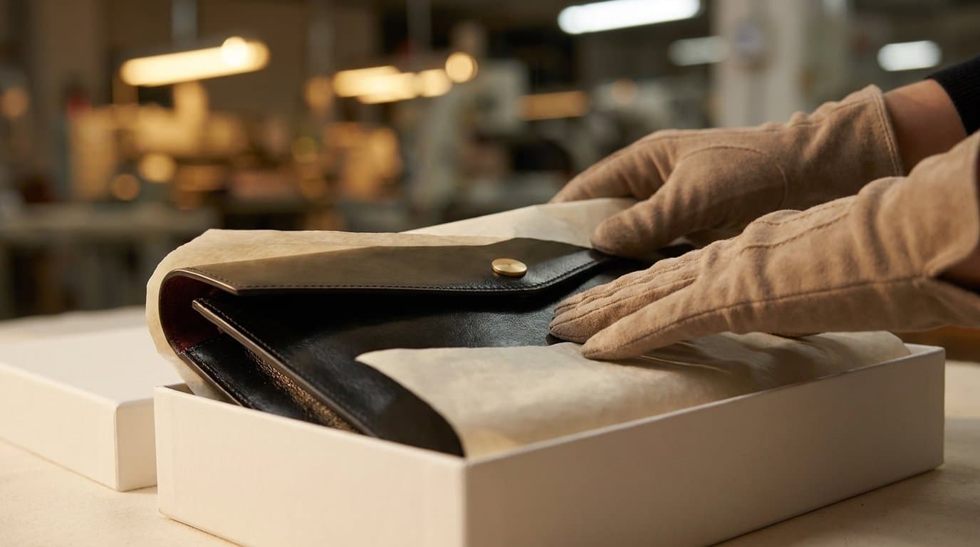 A gloved hand lifting a lid in a dark room