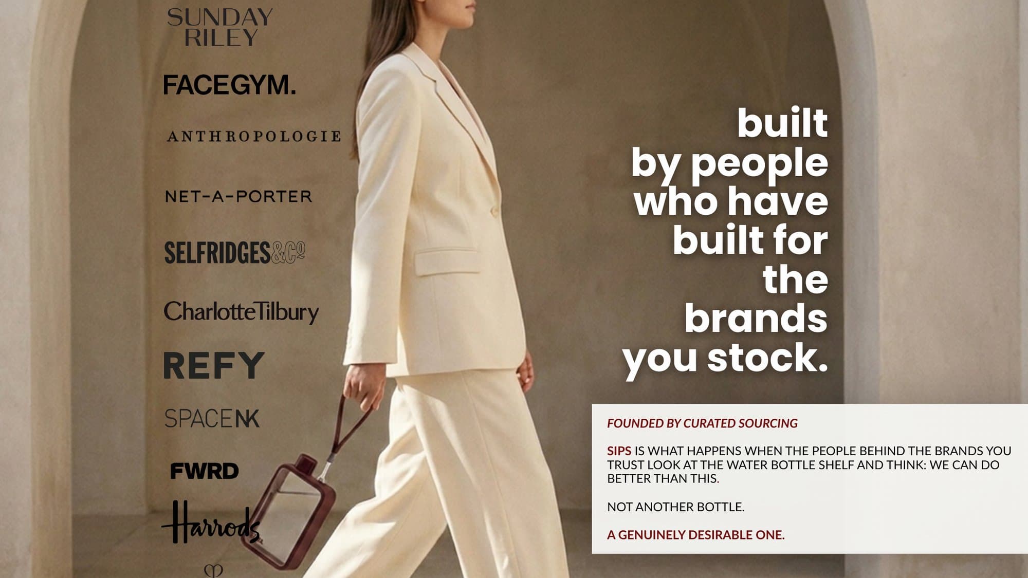 The retail pitch deck, page 4