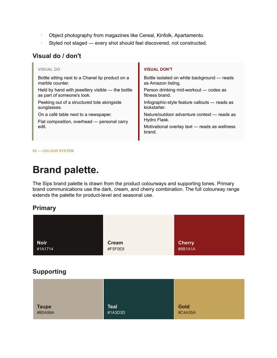 The brand playbook, page 4