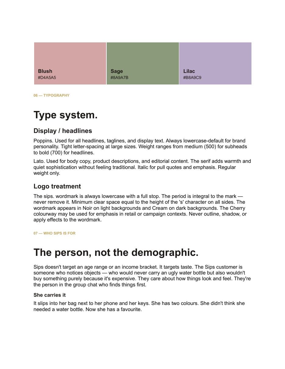 The brand playbook, page 5