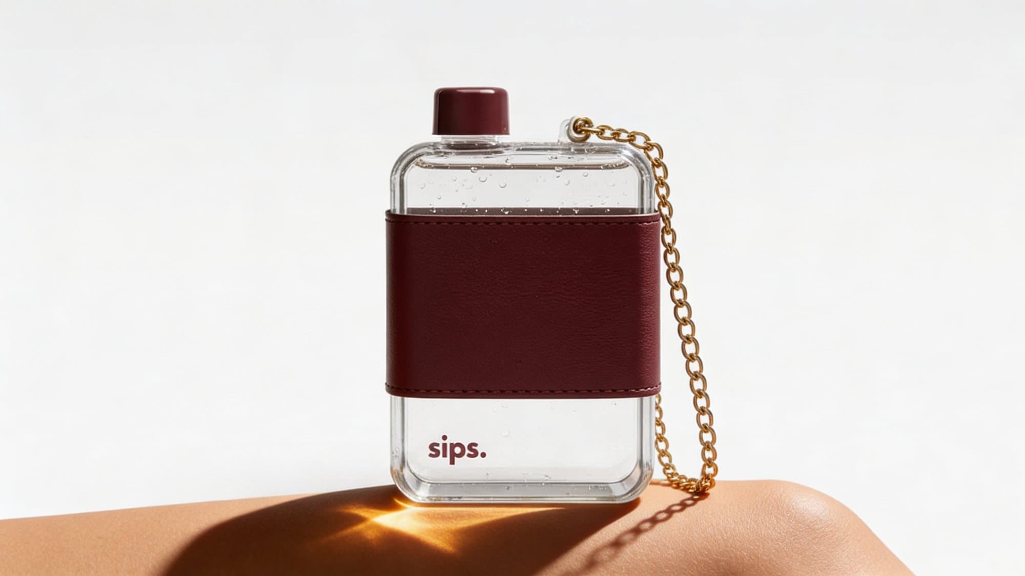 The bottle carried at the hip